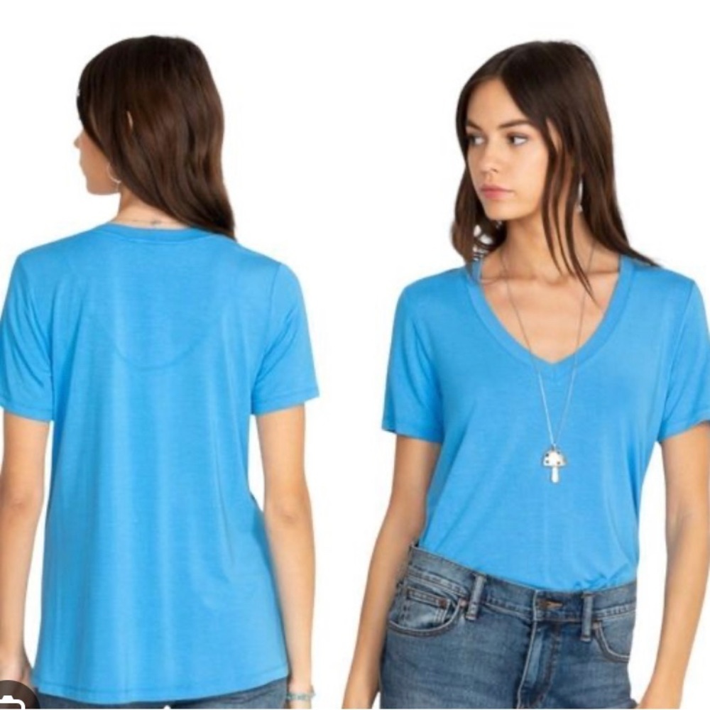 NWT Johnny Was Favorite V- neck short sleeve tee shirt size S